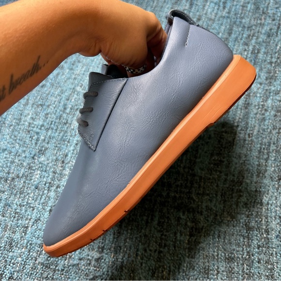 Ponto Footwear The Pacific Lightweight Casual Dress Shoes in Slate Blue - Picture 5 of 11